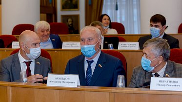 Заседание Законодательного Собрания Оренбургской области